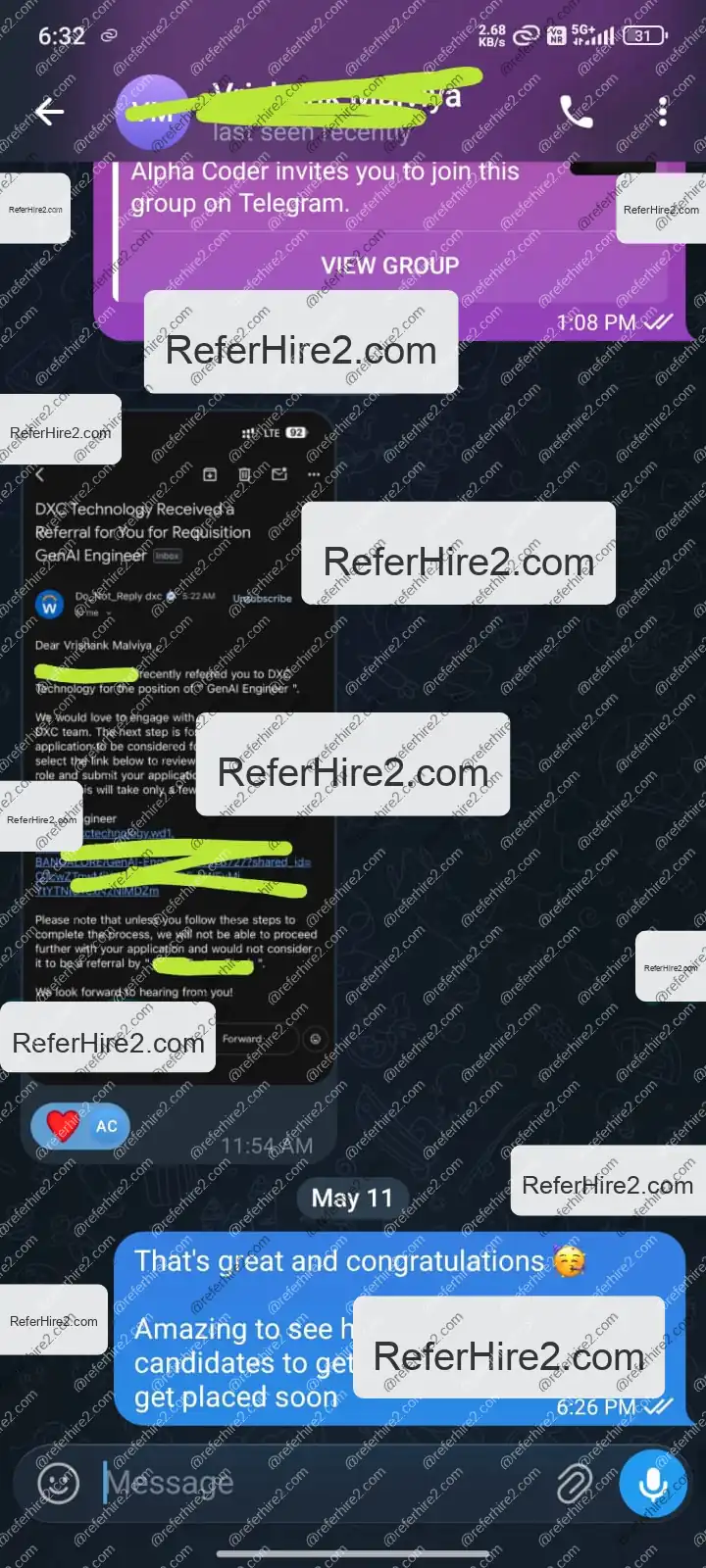 Referral Proof 16 MAY 2026