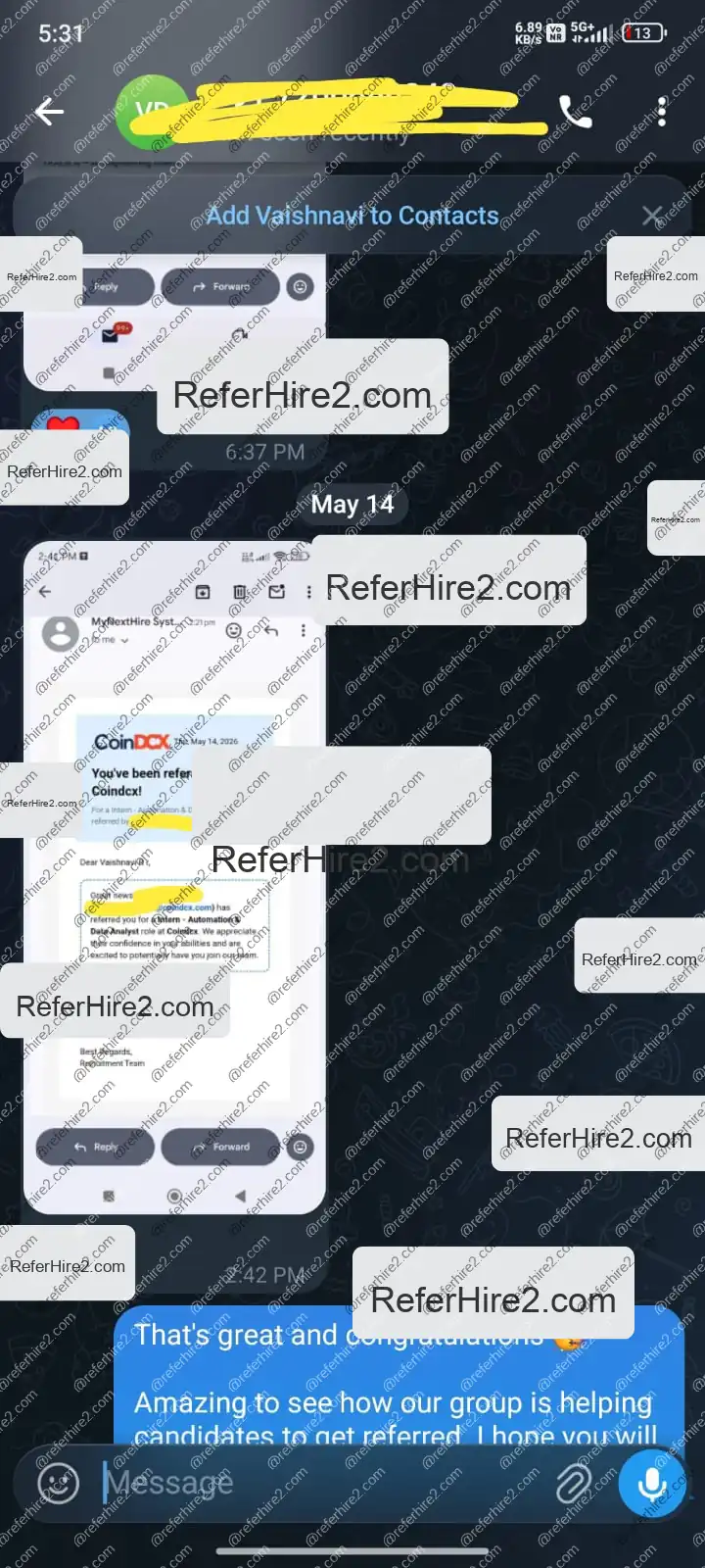 Referral Proof 16 MAY 2026