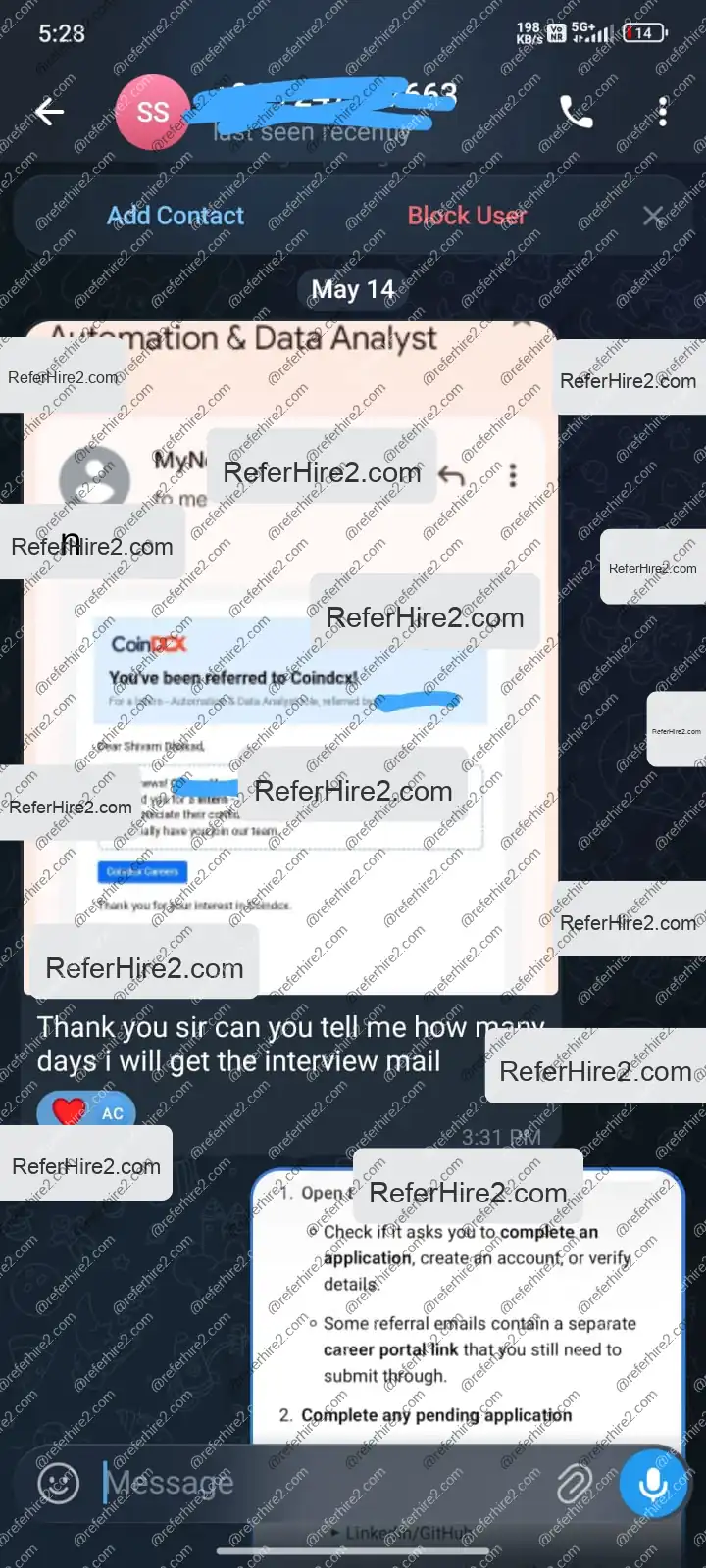 Referral Proof 16 MAY 2026