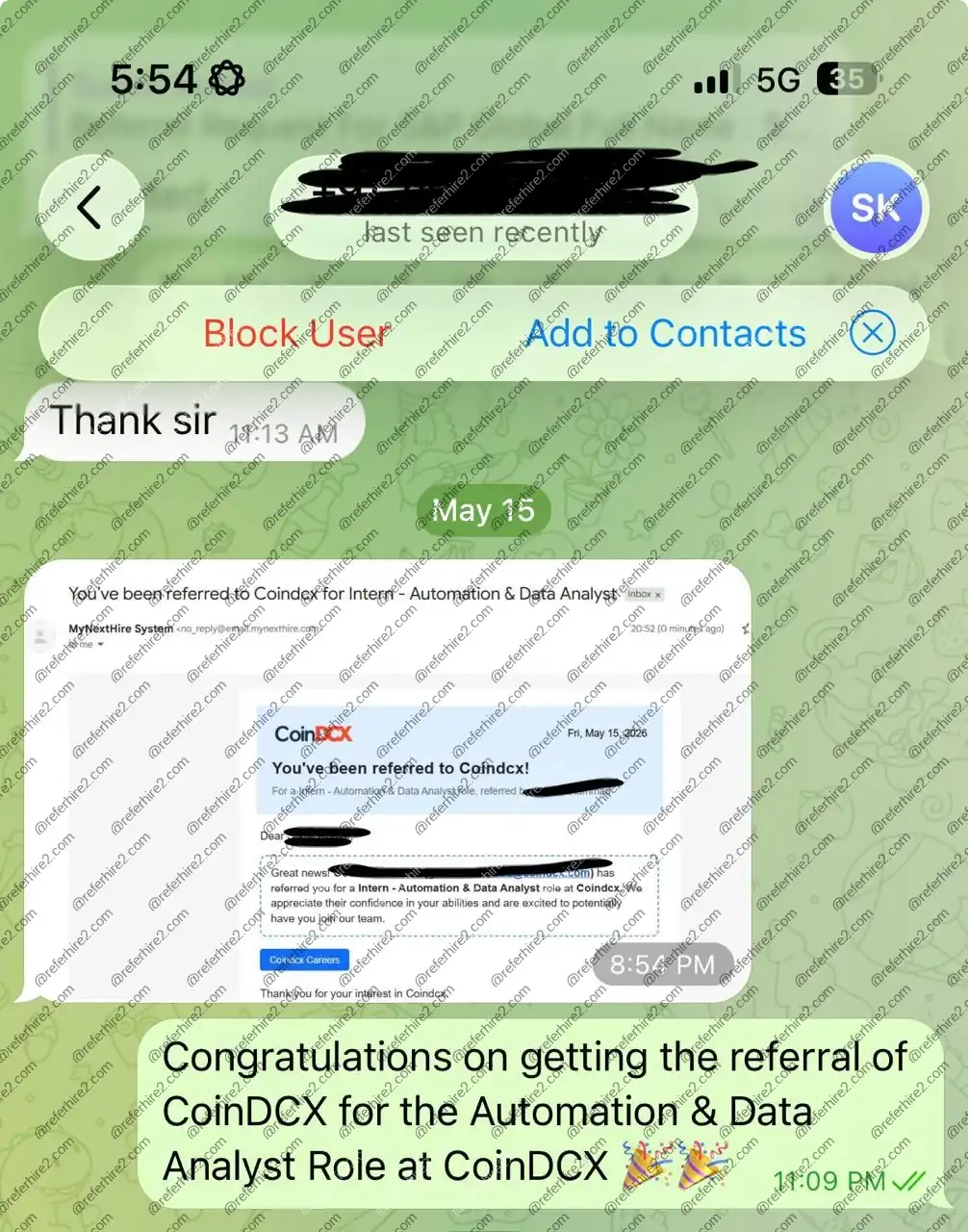 Referral Proof 18 MAY 2026